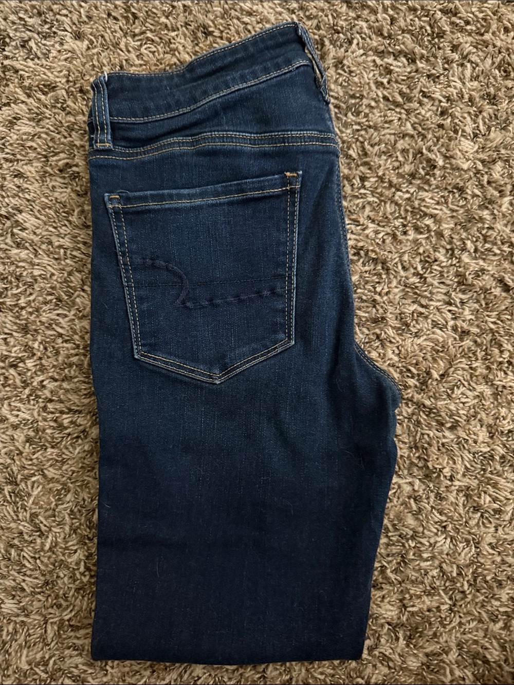 American Eagle Outfitters Dark Indigo Skinny Jeans